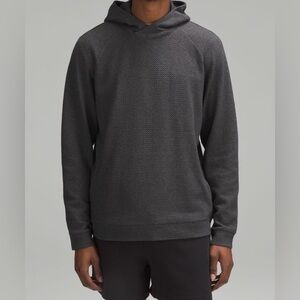 Men’s Lululemon Ease The Day Hoodie Heathered Black Size XL